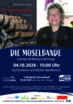 Barbara Hennings liest aus "Die Moselbande" im KulturRaum Bad Bertrich